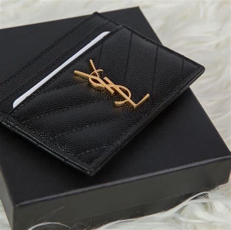 ysl card holder.|YSL card holder for men.